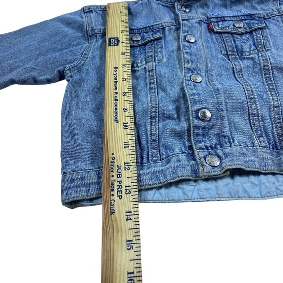 Vintage 90s Levi Strauss “My First Levi” Denim Jean Jacket Kids Size 3T - Picture 9 of 11